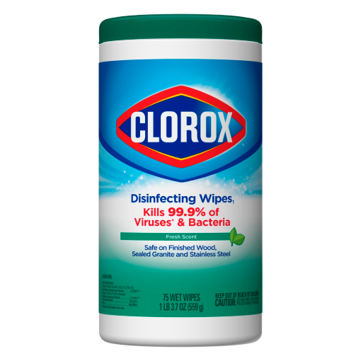 Imagen de T Hum Clorox Wip Desinf Fresh 75 PZS