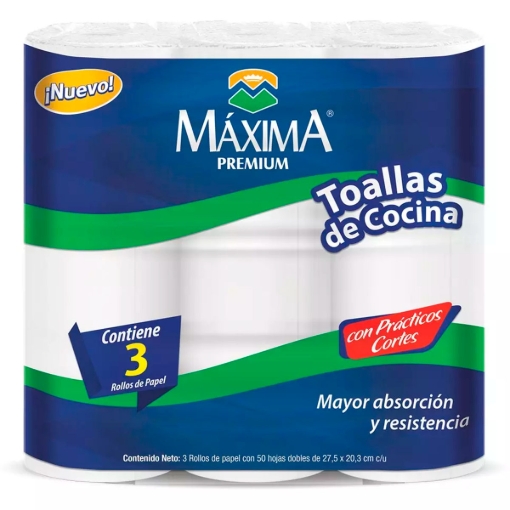 Imagen de Servitoalla Máxima 50 Hojas 3 PZS