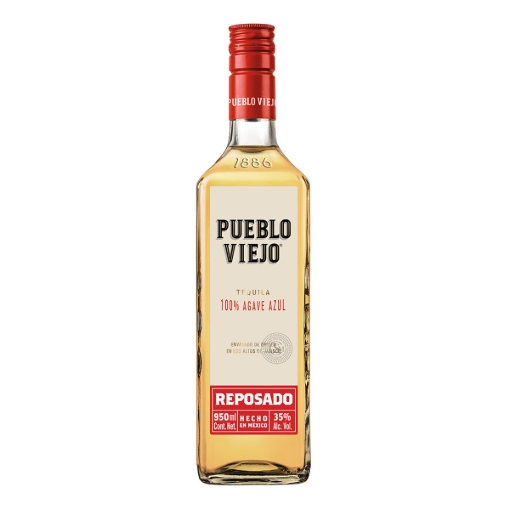 Imagen de Tequila Pueblo Viejo Reposado 950 MLL