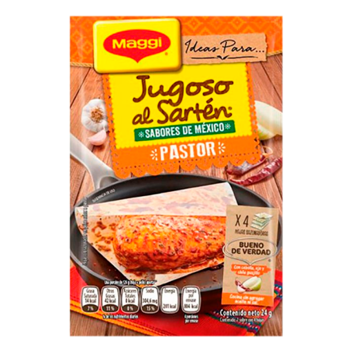 Imagen de Sazon Maggi Jugoso Al Sarten Pastor Maggi 24 GRS