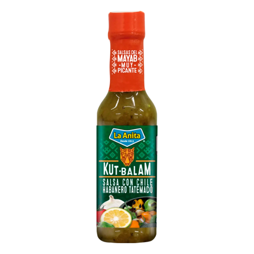 Imagen de Salsa La Anita Habanero Tatemado Kut Balam 150 MLL