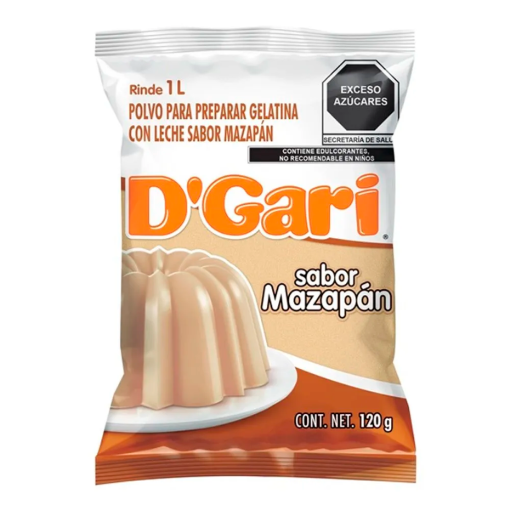 Imagen de Gelatina Gel DGari Leche Mazapan DGari Mazapan 120 GRS