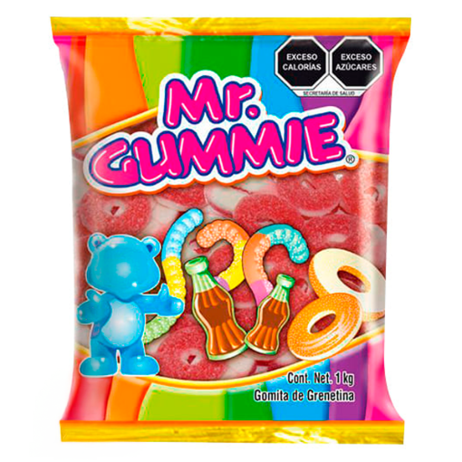 Imagen de DULCE GOMITA MR GUMMIE AROS SANDIA 1 KGS