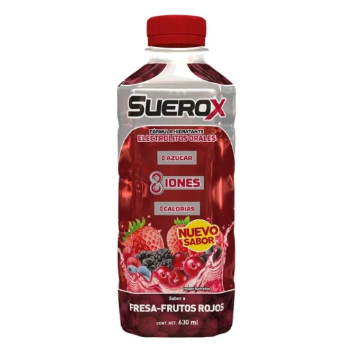 Imagen de Suerox 8Iones Fresa/F.Rojos 630 MLL