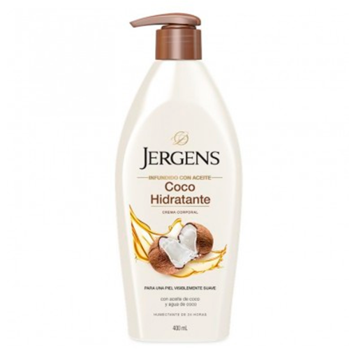 Imagen de CREMA JERGENS COCO HIDRATANTE 400 MLL