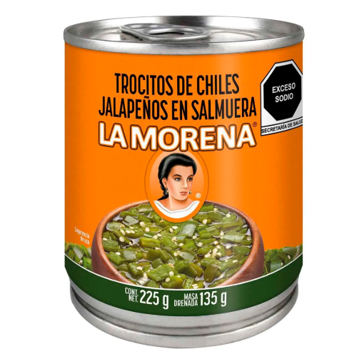 Imagen de Chiles La Morena Jalapeños En Salmuera 225 GRS