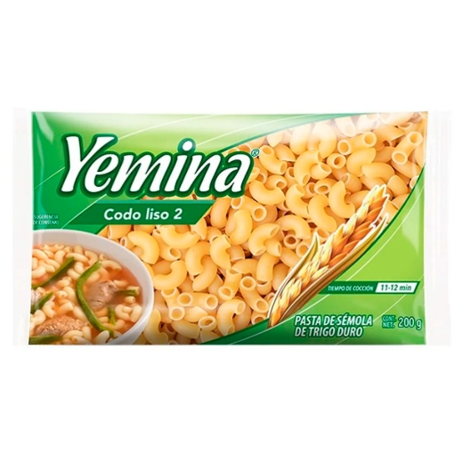 Imagen de Sopa Yemina Codo Liso 2 200 GRS
