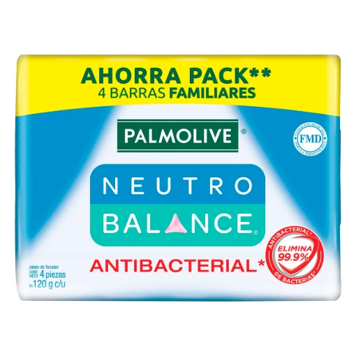 Imagen de Jabon De Exh J Toc Palmolive N.Balance Antib Palmolive Neutro Balance Antib 120 GRS