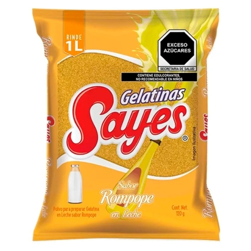 Imagen de Gelatina Sayes Rompope Leche 120 GRS