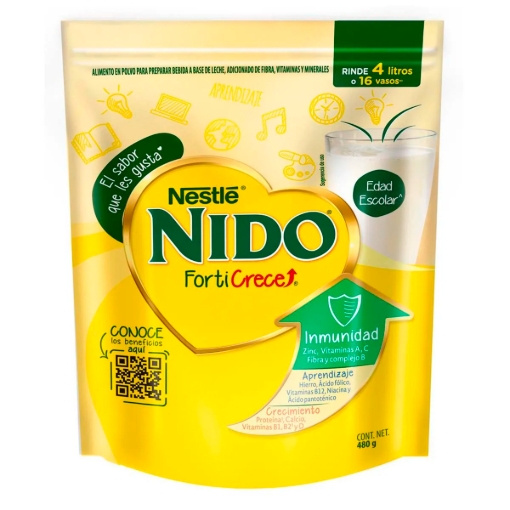 Imagen de Leche Leche Nestle Nido Forti Bls Nido  Forti Doy Pack N 480 GRS