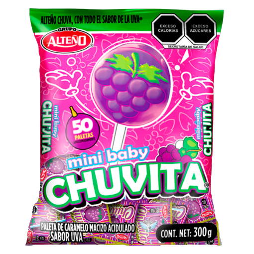Imagen de Exh Paleta Alteño Mini Chuvita Alteño Paleta Alteño Mini C 50 PZS