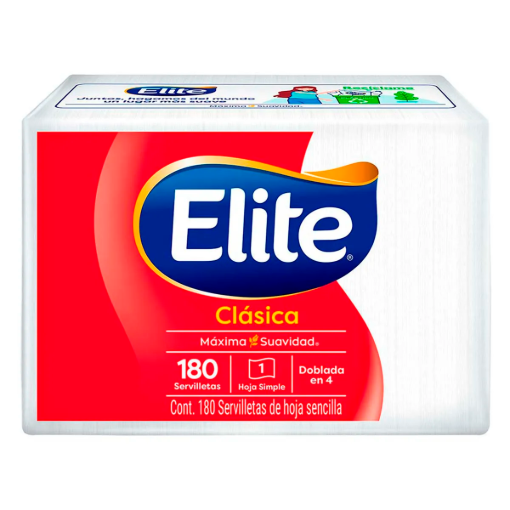 Imagen de Serville Servilleta Elite Roja  Elite Roja 180 PZS