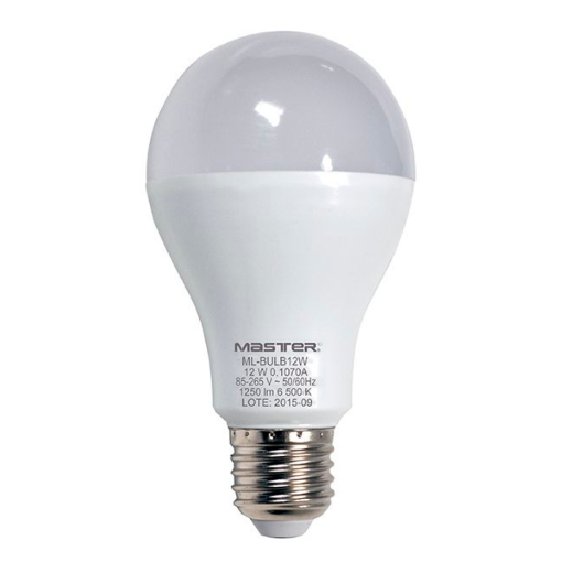 Imagen de Foco  Foco Led Masver Light Mla 12W Master Light Mla 012 1 PZS