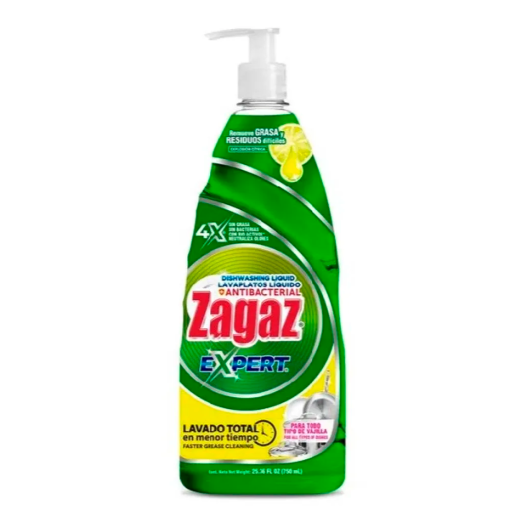 Imagen de Lavaplat Lavaplatos Liq Zagaz Expert Citrus Zagaz Expert Citrus 750 MLL