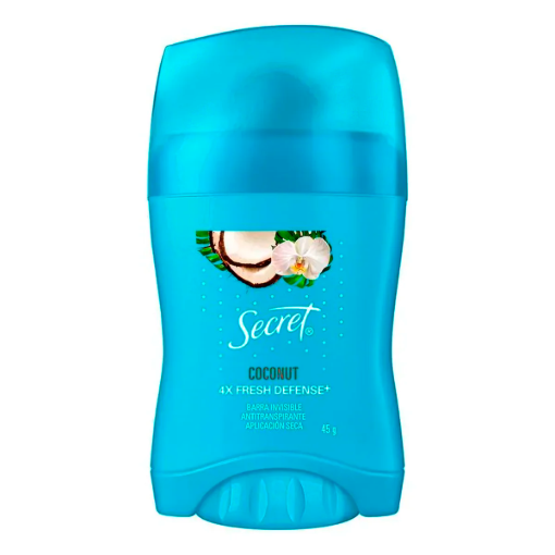 Imagen de Desodora Exh Deo Secret Bar Coco Fresh M Secret  Coco 4X Fresh 45 GRS