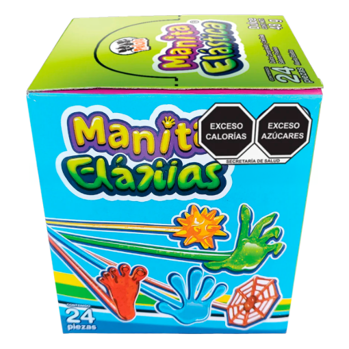 Imagen de Exh Dul Las Delicias Manita C/Dulces Las Delicias 24 PZS