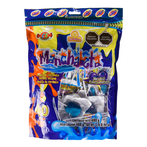 Imagen de Exh Paleta Las Delicias Manchaleta Bls Las Delicias 40 PZS
