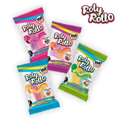 Imagen de Exh Dul Las Delicias Roly Rollo Surtido Las Delicias 30 PZS