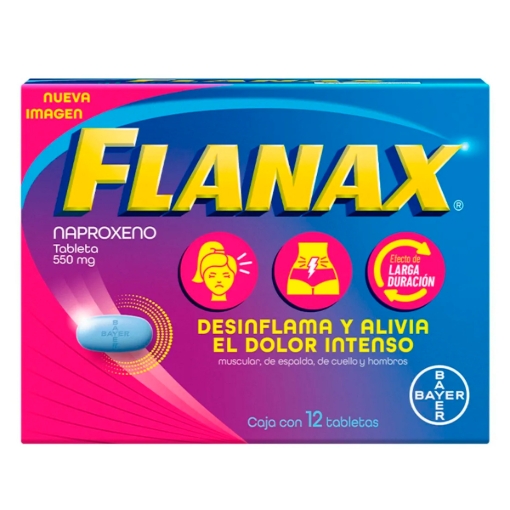 Imagen de M Flanax 550Mg Feem Tab Flanax 12 PZS
