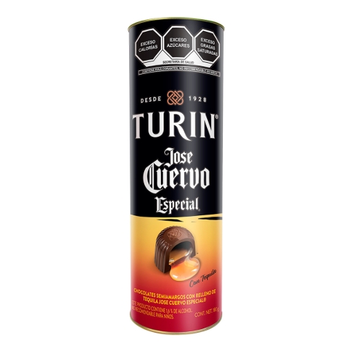 Imagen de Choco Turin C/T J.Cuervo Tubo 180 GRS