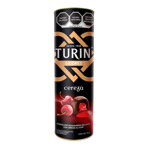 Imagen de 1 Choco Turin Cereza Tubo Turin 180 GRS