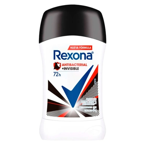 Imagen de DESODORANTE REXONA ANTIBACTERIAL INVISIBLE MUJER BARRA 45 GRS