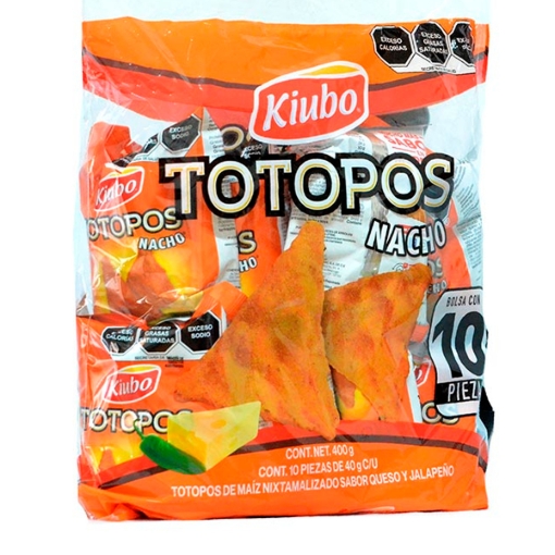 Imagen de Botana Kiubo Totopo Nacho 40 GRS