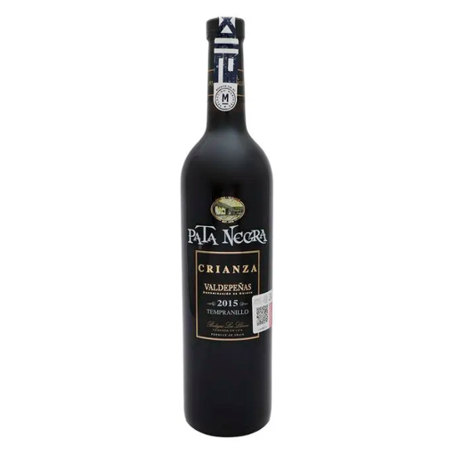 Imagen de VINO TINTO PATA NEGRA VALDEPEÑAS CRIANZA 750 MLL