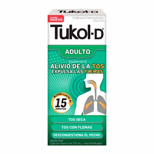 Imagen de Medicina Tukol Jarabe Adulto 125 MLL