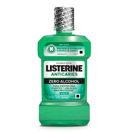 Imagen de Enjuague Bucal Listerine Zero Anticaries 250 MLL