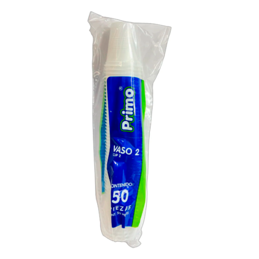 Imagen de Vaso Primo Plastico #2 50 PZS
