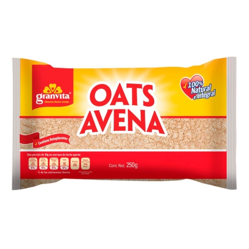 Imagen de Avena Granvita Bolsa 250 GRS