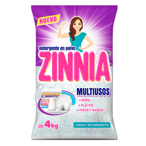 Imagen de Detergen Det Zinnia Multiusos Zinnia Multiusos 4 KGS