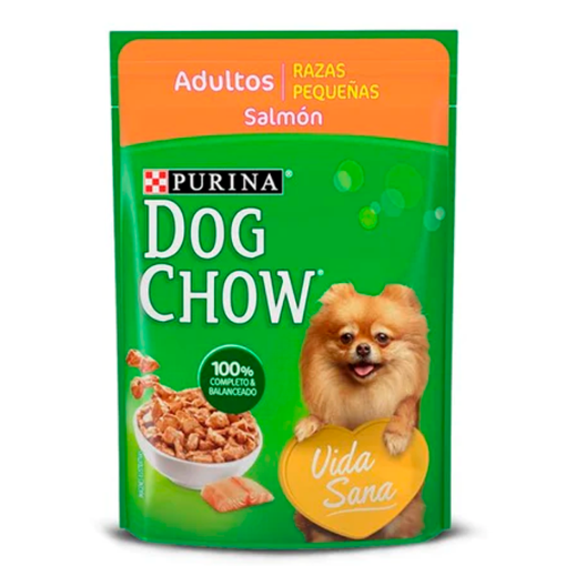 Imagen de Alim Purina Dog Chow Adulto R.Peq Salmon  Purina 100 GRS
