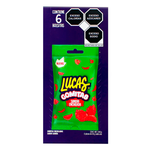 Imagen de Exh Dul Gomit Lucas Sandia Chile Lucas 40 GRS