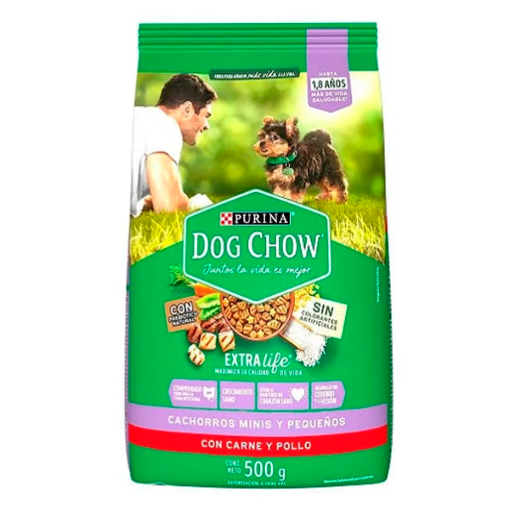 Imagen de Alim Purina Dog Chow Cachorro R.Mini Purina 500 GRS
