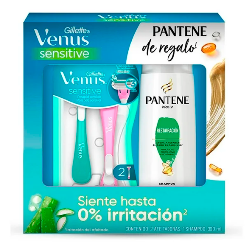 Imagen de 11 Rastri Gille Venus Sens+Shpantene300Ml Gillette 2 PZS