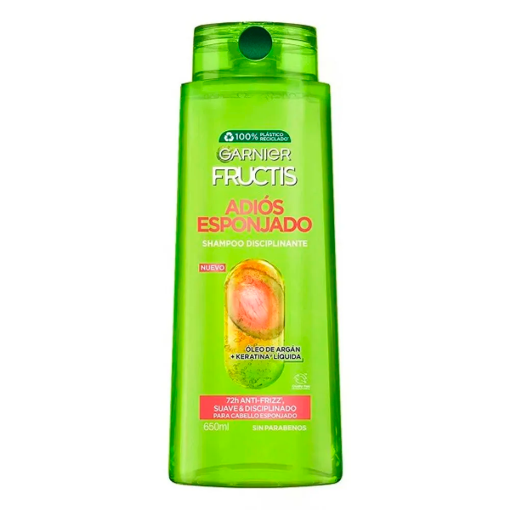 Imagen de Shampoo Sh Fructis Adios Esponjado Fructis Adios Esponjado +Cepillo 650 MLL