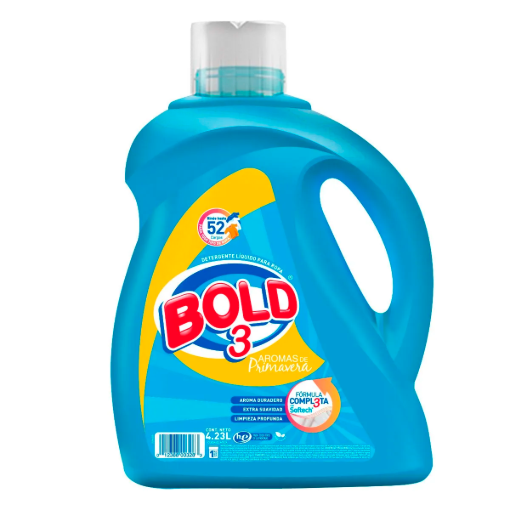 Imagen de Detergente Líquido Bold 3-1 Aromas Primavera 4.23 LTS
