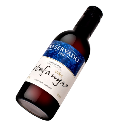 Imagen de Vino Tinto Reserva Estefanya Carmenere Viña 187.5 MLL