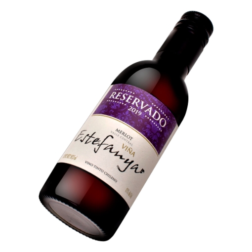 Imagen de Vino Tinto Reserva Estefanya Merlot Viña 187.5 MLL