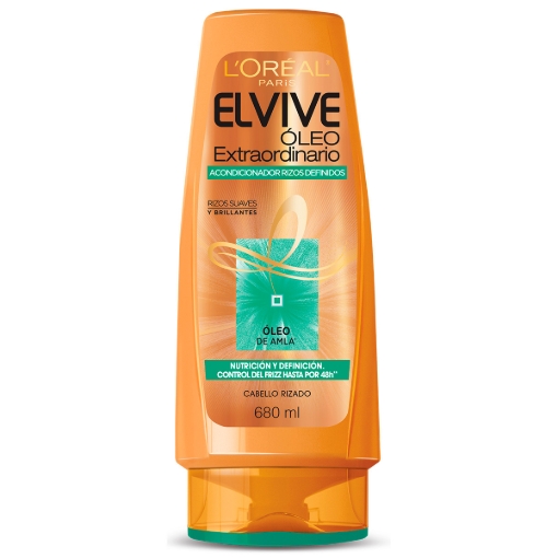 Imagen de ACONDICIONADOR ELVIVE OLEOS EXT RIZOS DEFINIDOS 680 MLL