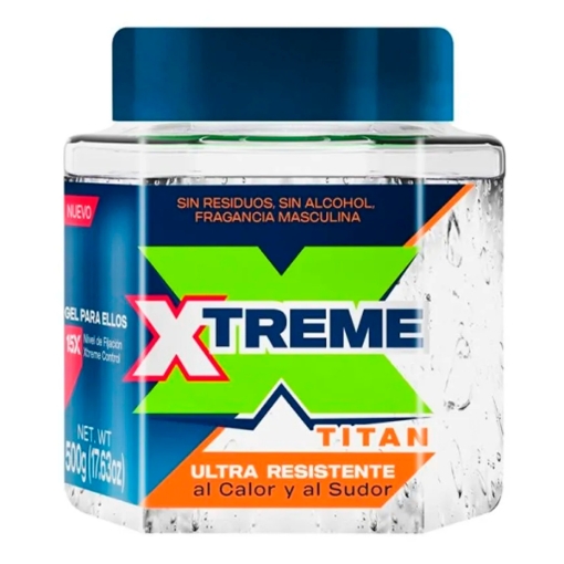 Imagen de Gel Xtreme Titan Para Cabello 500 GRS