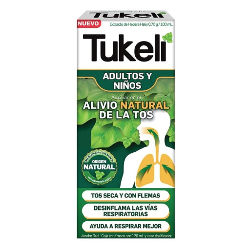 Imagen de Jarabe Tukeli Hedera Tos Niño/Adulto 120 MLL