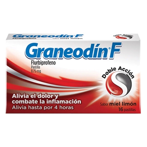 Imagen de Medicamento Graneodin Miel Y Limon 16 PZS