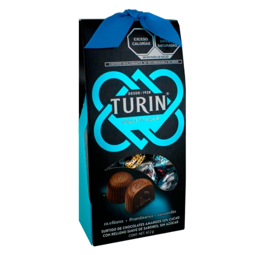 Imagen de Choco Turin Zero Sugar Surt Turin 67.2 GRS