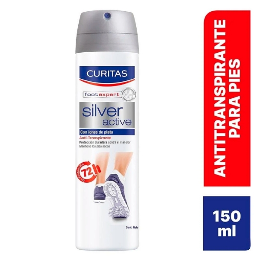 Imagen de SPRAY CURITAS SILVER ACTIVE 150 MLL