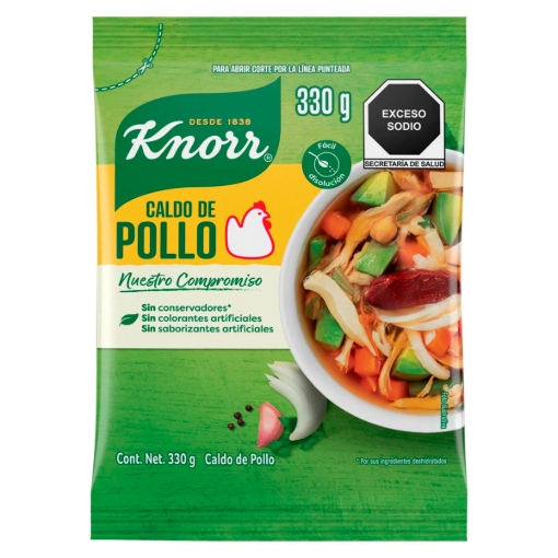 Imagen de Consomat Caldo D/Pollo Knorr Bls  Knorr Suiza Bls  . 330 GRS