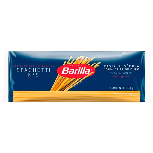 Imagen de Sopa Barilla Spaguetti 5 800 GRS