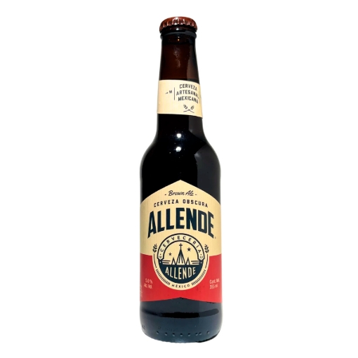 Imagen de Cerveza Allende Brown Ale Obscura Artesanal 355 MLL